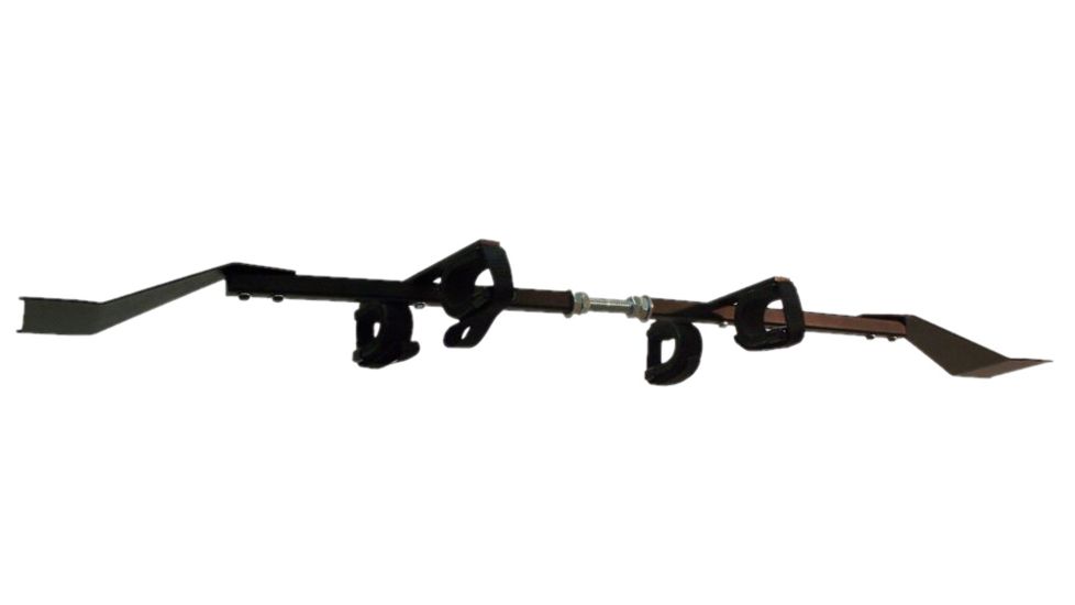 Demo,Great Day CL1500 Center-Lok Overhead Gun Rack For Trucks Aluminum 2 Guns
