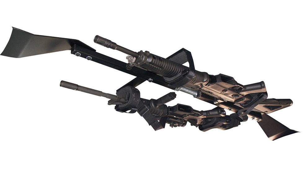 Great Day Center-Lok Overhead Gun Rack For Tactical Weapons, Fits 48-54in Rollbar Width, CL1502T