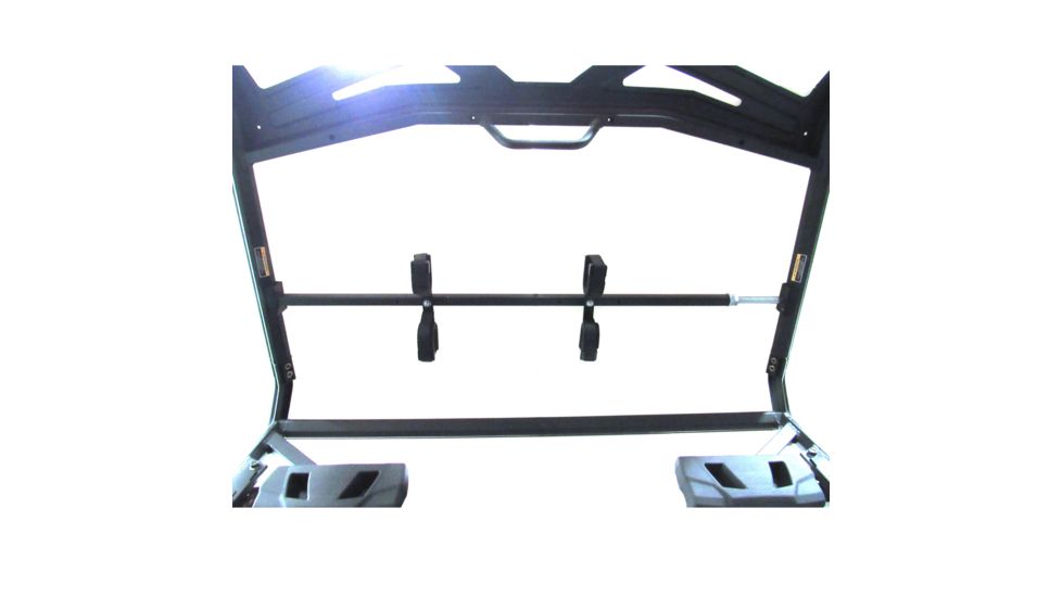 Great Day Quick-Draw Overhead Gun Rack, Black, Fits 42-45in rollbar depth, QD860-OGR