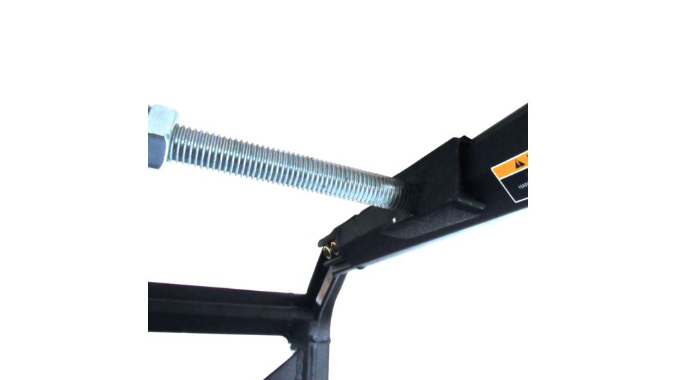 Great Day Quick-Draw Overhead Gun Rack, Black, Fits 42-45in rollbar depth, QD860-OGR