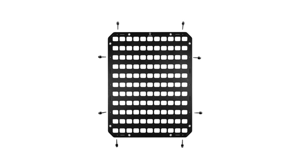 Grey Man Tactical 18.25 x 23 RMP w/Safe, Self Drilling Screws, Nylon Spacers, Black, 000296