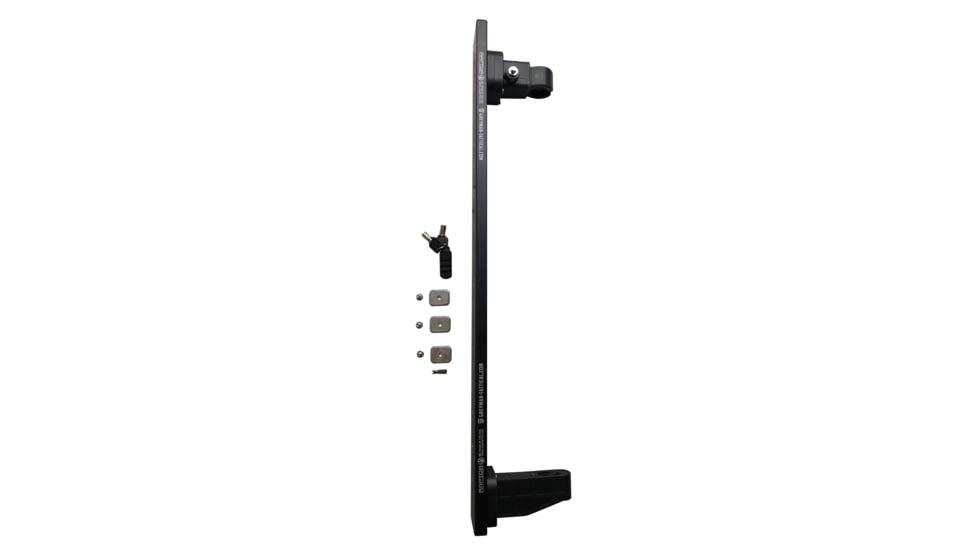Grey Man Tactical Locking Rifle Rack Kit w/Raptor Rail Buffer Tube, Black, R-WM-07