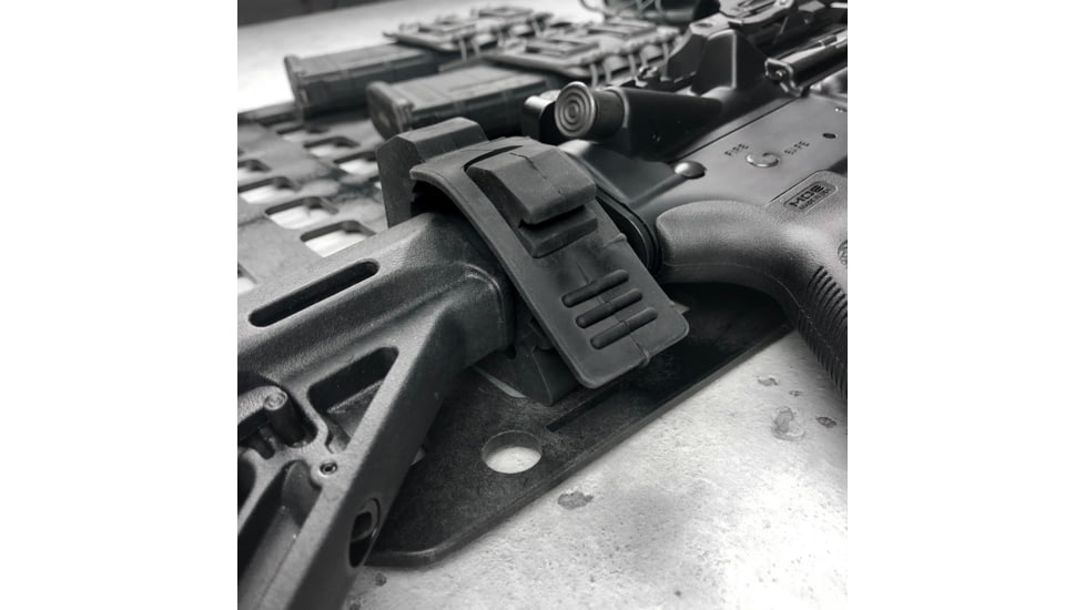 Grey Man Tactical Rifle Rack Rubber Clamps, Black, 000068