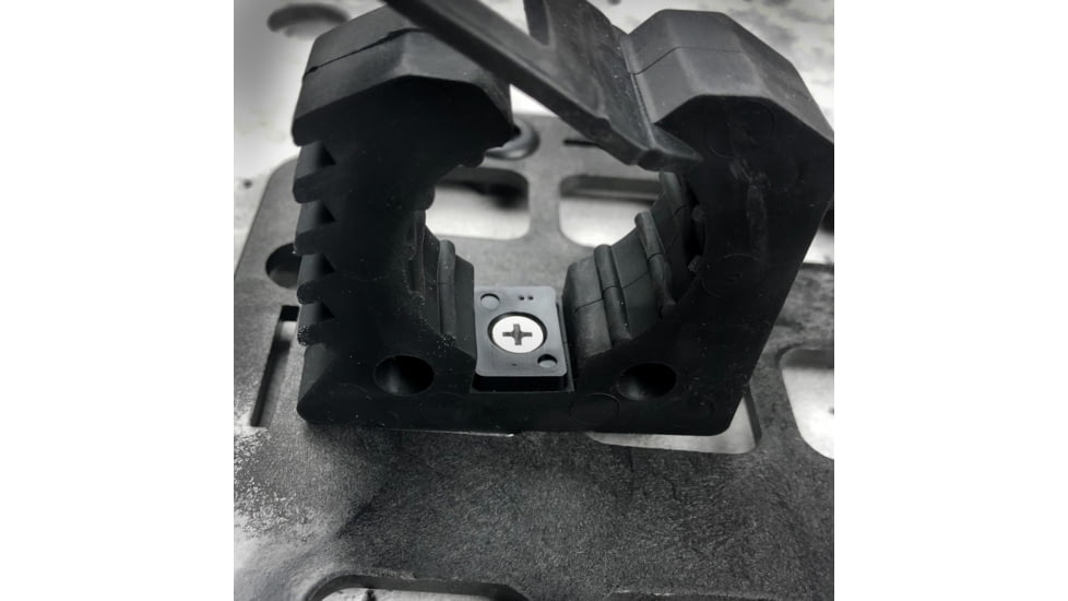 Grey Man Tactical Rifle Rack Rubber Clamps, Black, 000068