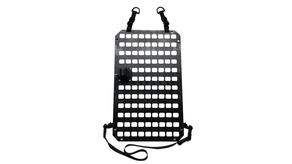 Grey Man Tactical Vehicle Locking Rifle Rack w/Raptor Picatinny Mount, 15.25 x 25 RMP, Black, 000335