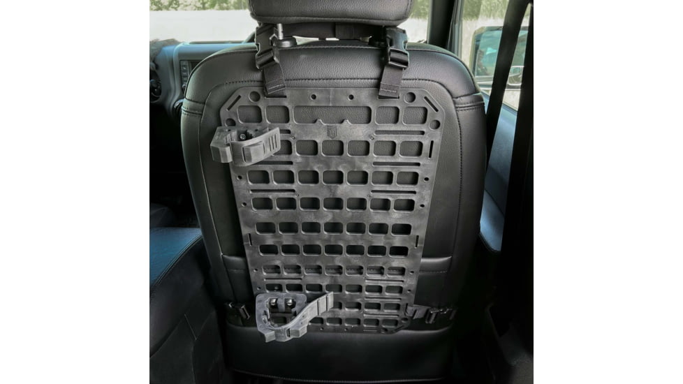 Grey Man Tactical Vehicle Rifle Rack w/Rubber Clamps, 12.25 x 21 RMP, Black, 000293
