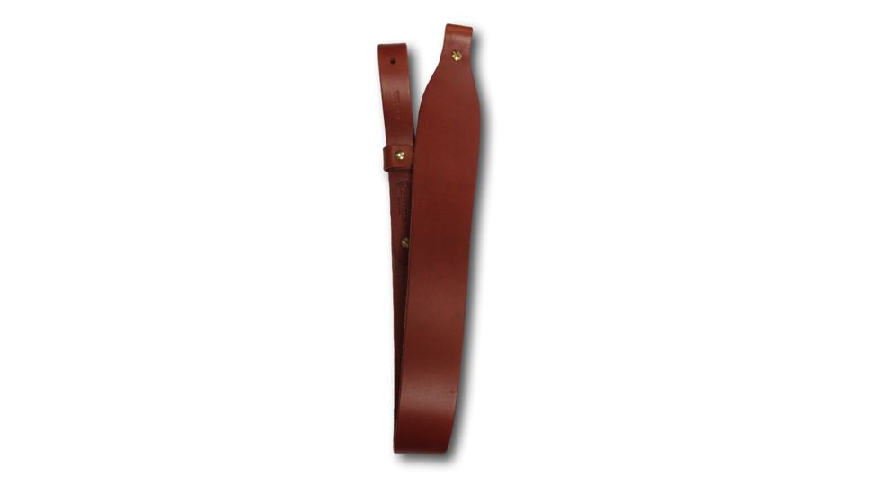 Grizzly Heavy Weight Leather Cobra Rifle Sling, Dark Brown 4005603