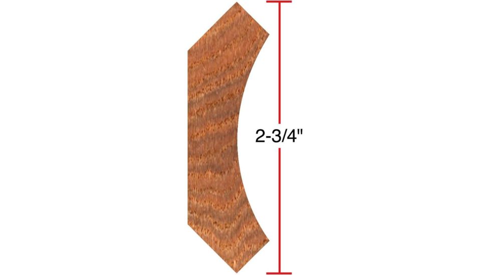 Grizzly Industrial 3in. Cove Moulding - 1in. Bore C2201
