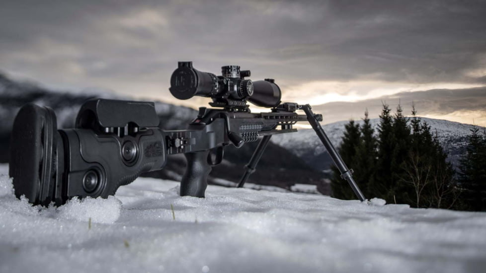 GRS Rifle Stocks Arca Rail Set, Black, GRS105032
