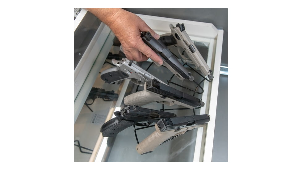 Gun Storage Solutions Gss Fanstand 7-gun Radial Pistol Stand