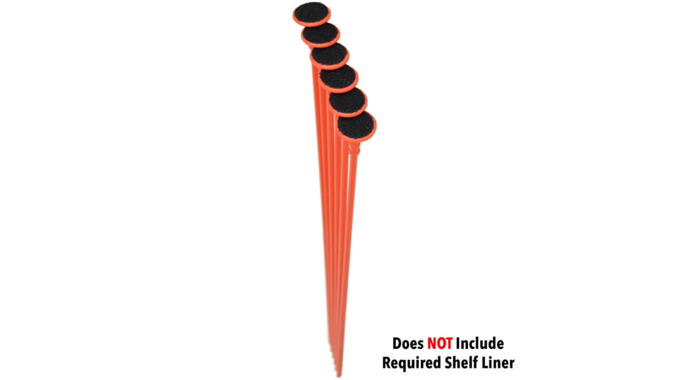 Gun Storage Solutions Gss Orange Rifle Rods .22 Caliber 6-pack