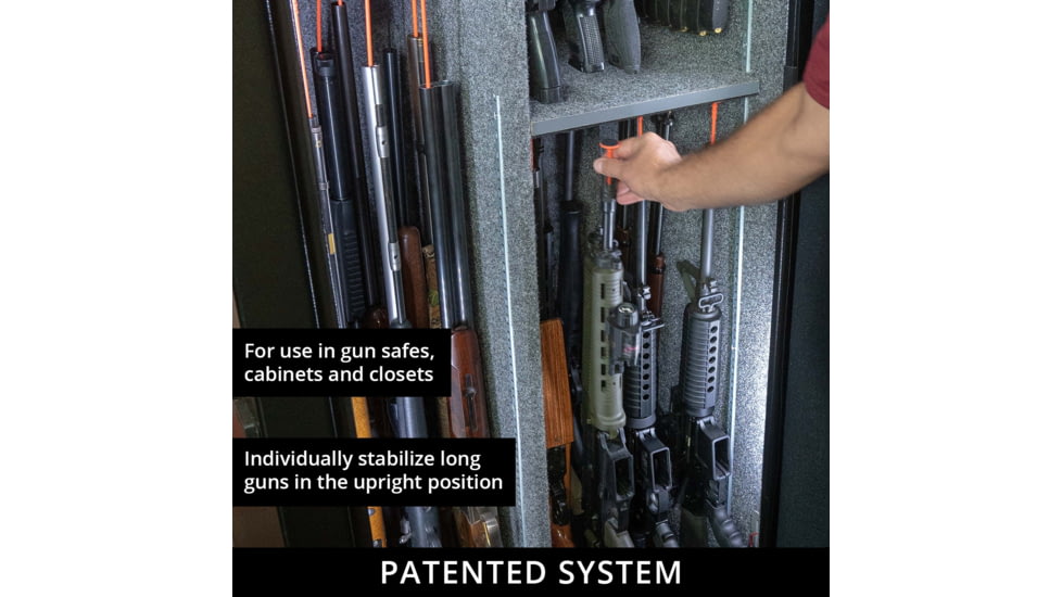 Gun Storage Solutions Gss Small Rifle Rod Kit 5 Orng Rifle Rods .22 Cal 19x15