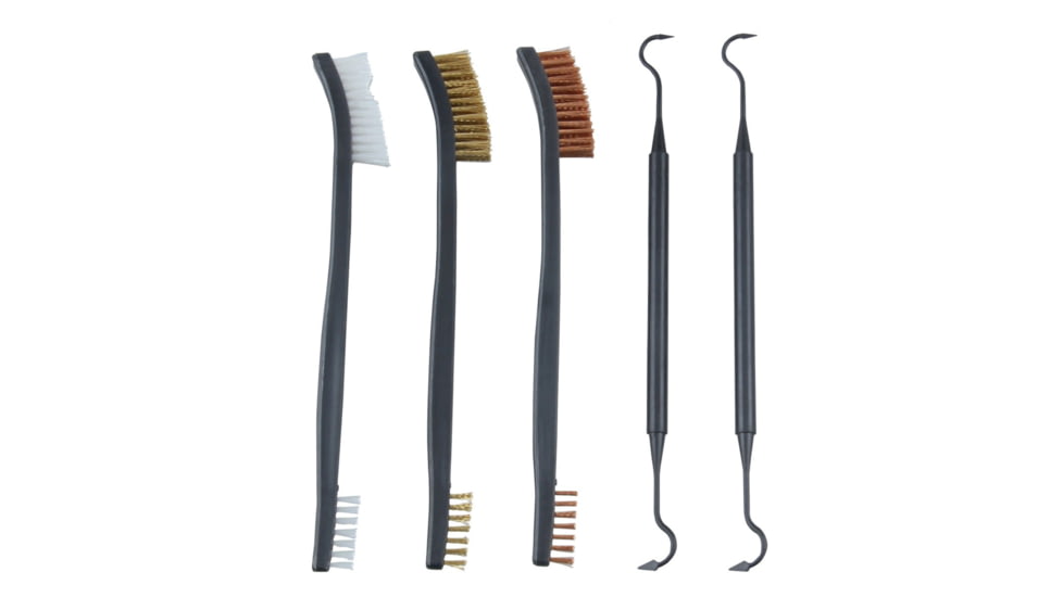 Gunpany Gun Cleaning Set, 5-Piece, Black, GPGC-3B2P