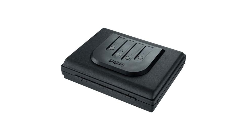 Gunvault MV55019 MicroVault 550 Gun Safe, Illuminated Keypad, Manual Key, MV550-19