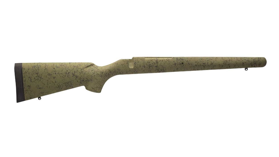 H-S Precision Howa 1500/Weatherby Vanguard Sporter Rifle Stock, SA, RH, Olive/Black, 30.8in O.A.L., 13.5in L.O.P., PSS139-Olive/Black