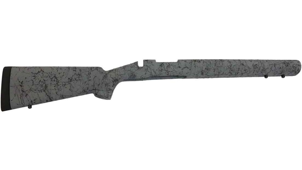 H-S Precision Remington 700 BDL Tactical Rifle Stock, SA, RH, Grey/Black, 32.65in O.A.L., 13.5in L.O.P., PST012-GrayBlack