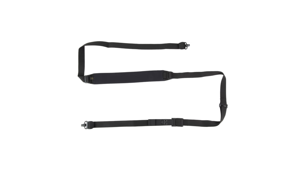 Haley Strategic Partners D3 Pro Sling, Two Point, 6oz, 70"x2"x.5", MIL-SPEC Nylon Webbing Construction, Black, Includes 2 GrovTec QD Mounts, SLG D3 PRO-1-1-BLK