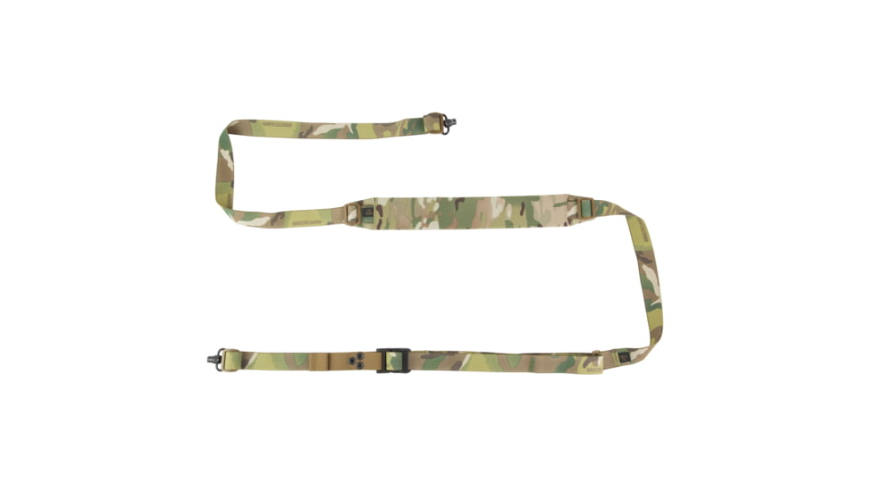 Haley Strategic Partners D3 Pro Sling, Two Point, 6oz, 70"x2"x.5", MIL-SPEC Nylon Webbing Construction, MultiCam, Includes 2 GrovTec QD Mounts, SLG D3 PRO-1-1-MC
