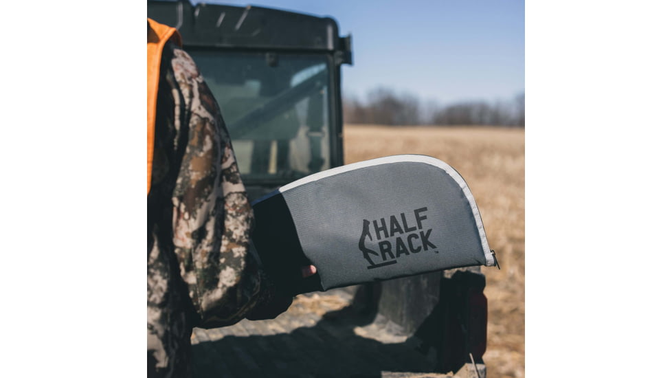 HALF RACK Wildcat Long Gun Large Case, Rifle, Dark Grey/Light Grey/Orange, Large, HR1020