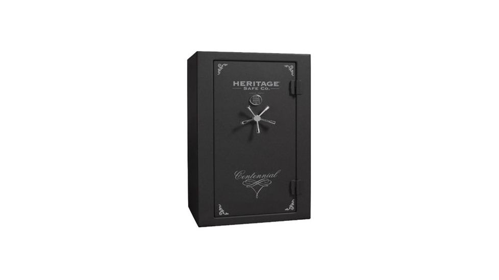 Heritage Safe Fire Resist. 75min. Gun Safe w/ UL List Lock, Granite, 43x72x28, Fit 56 Guns 250-002-440