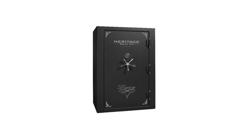 Heritage Safe Fire Resist. 95min. Gun Safe w/ UL List Lock, Granite, 43x72x28, Fit 56 Guns 250-002-443