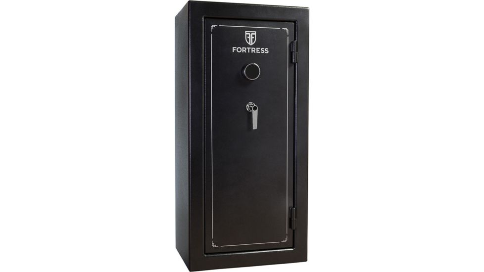 Heritage Safe FS24B Fortress 24-Gun Safe Mechanical Combo Lock 470lbs Black