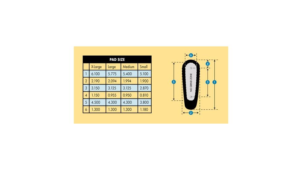 Hiviz XCT1003 - XCoil Recoil Pad Large Universal XCT1003