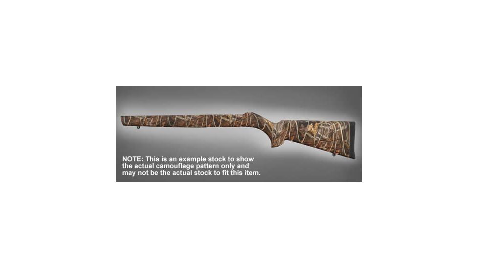 Hogue Ruger 10/22 Rubber O.M. Stock Magnum action with .920 Dia. Barrel Max4 22630
