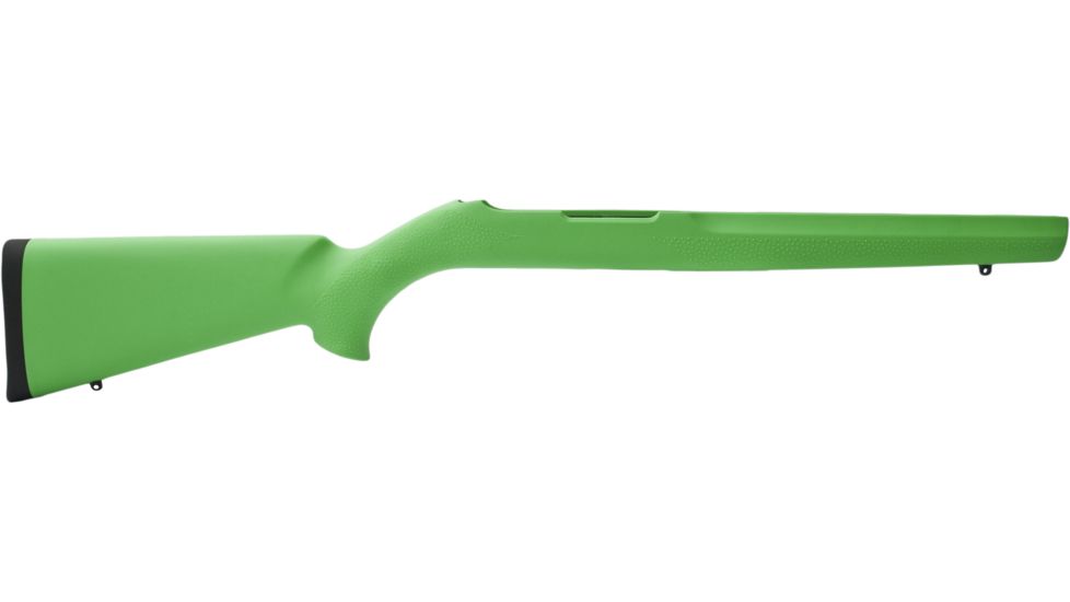 Hogue Ruger 10/22 Rubber OverMolded Stock with Standard Barrel Channel Zombie Green 22005