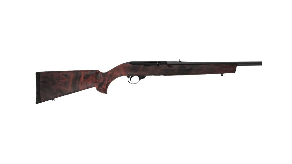Hogue Ruger 10/22 .920in Barrel Rubber OverMolded Stock, Red Lava, 22012
