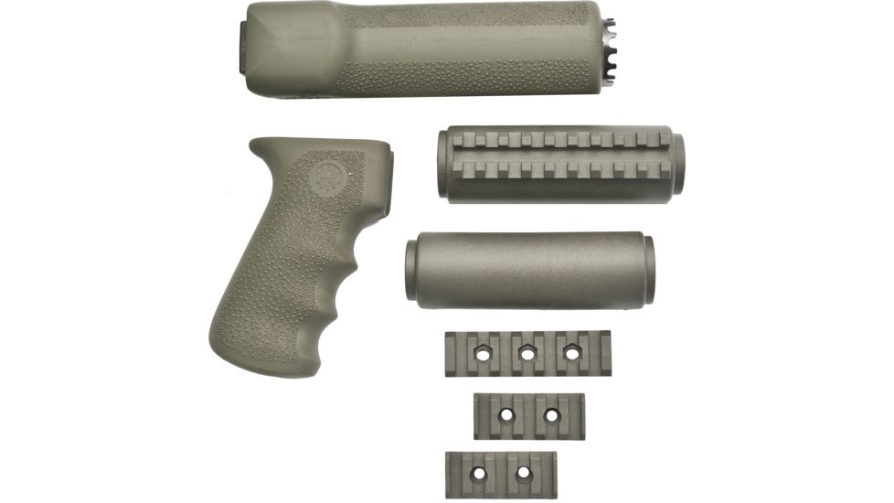 Hogue Ak 47ak 74 Standard Chinese And Russian Kit Overmolded Grip And Forend Od Green 74208 1h Gu 74208