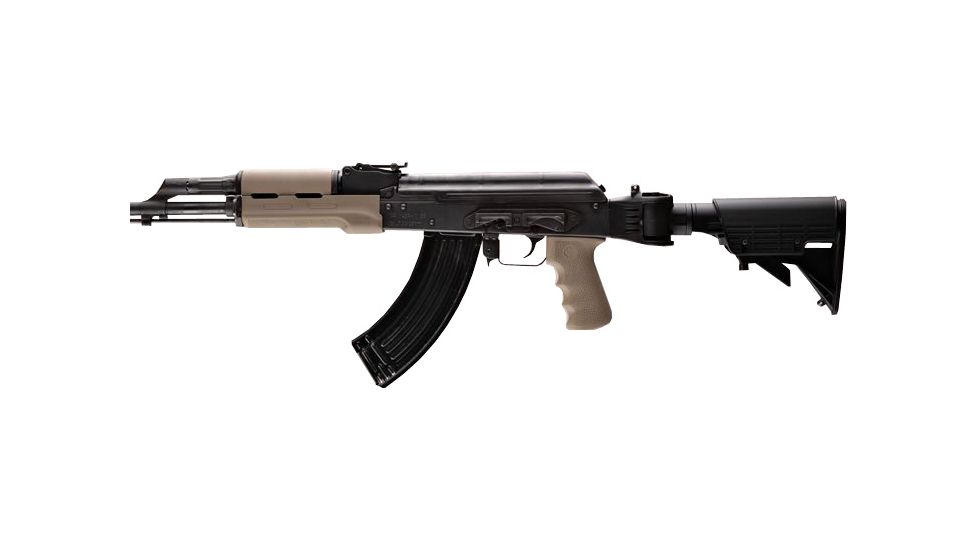 Hogue AK-47/AK-74 Standard Chinese and Russian - Kit - OverMolded Grip and Forend Desert Tan 74308