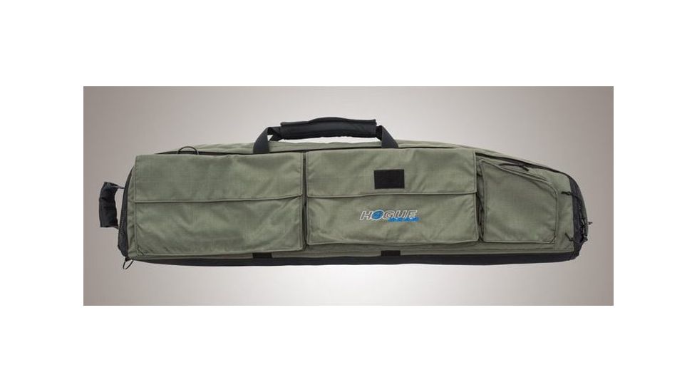 HOGUE Gear Extra Large Double Rifle Bag w/ Front Pocket and Handles, OD Green 10in. Tall 52in. Long 59491