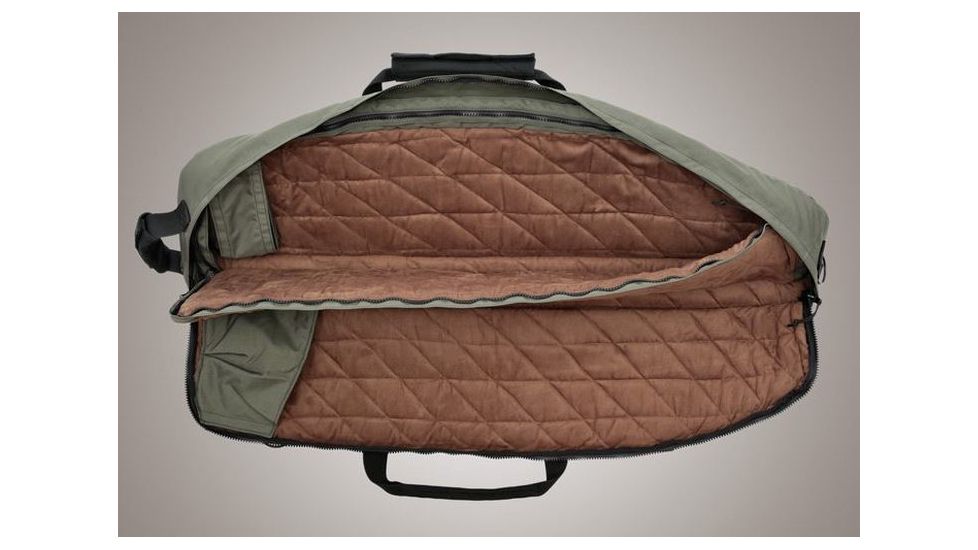 HOGUE Gear Large Double Rifle Bag w/ Front Pocket and Handles, OD Green 10in. Tall 46in. Long 59471