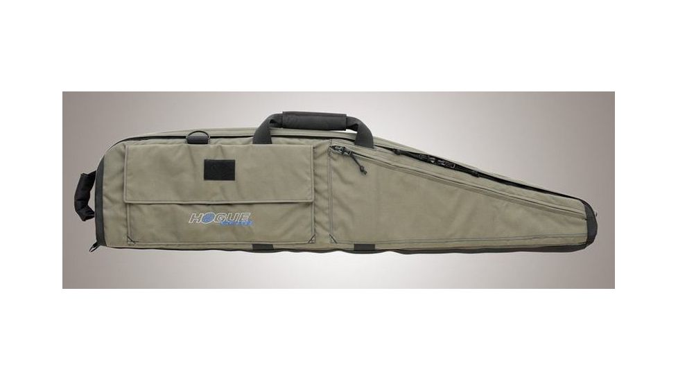 HOGUE Gear Large Single Rifle Bag w/ Front Pocket and Handles, OD Green 10in. Tall 46in. Long 59371