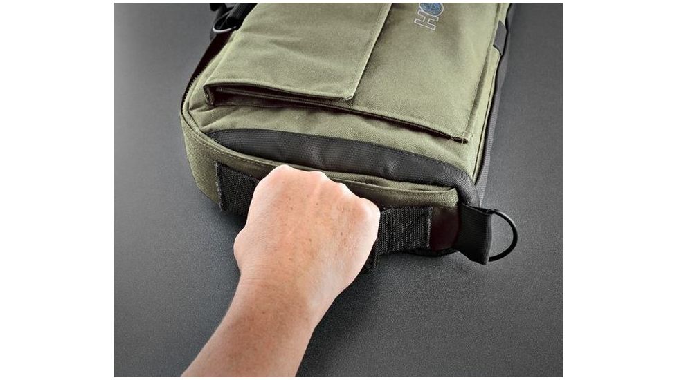 HOGUE Gear Medium Single Rifle Bag w/ Front Pocket and Handles, OD Green 10in. Tall 40in. Long 59351