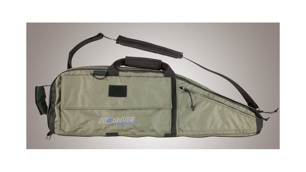 HOGUE Gear Small Single Rifle Bag w/ Front Pocket and Handles, OD Green 10in. Tall 34in. Long 59331