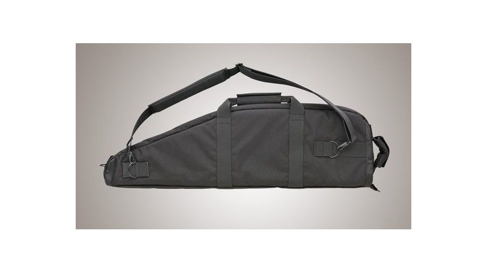 HOGUE Gear Small Single Rifle Bag w/ Front Pocket and Handles, Black 10in. Tall 34in. Long 59330