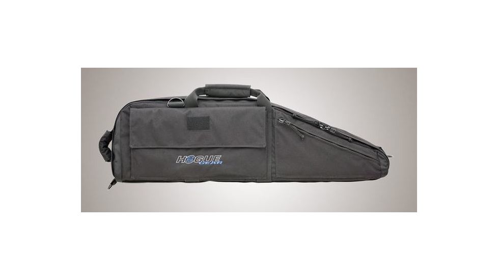 HOGUE Gear Small Single Rifle Bag w/ Front Pocket and Handles, Black 10in. Tall 34in. Long 59330