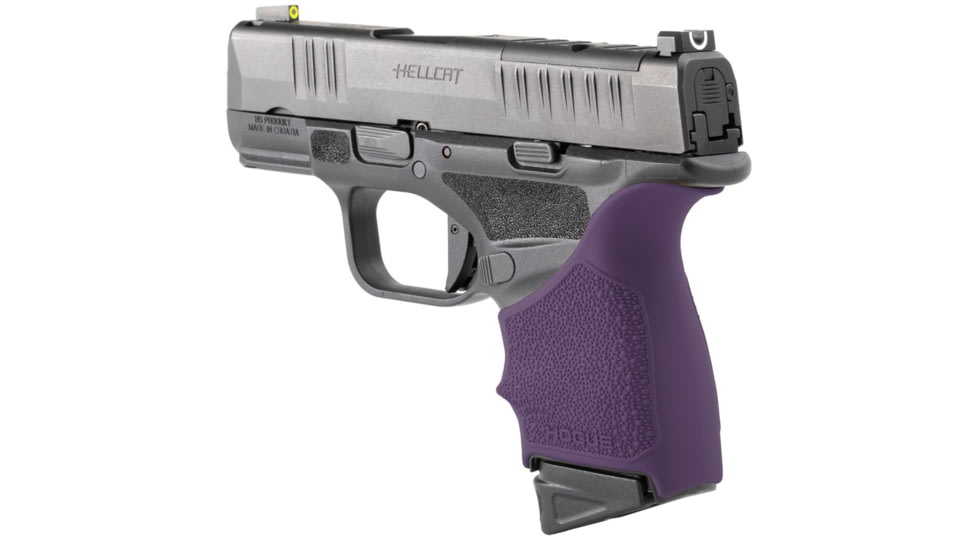 Hogue HandAll Beavertail Grip Sleeve - Springfield Armory Hellcat, Purple, 18316