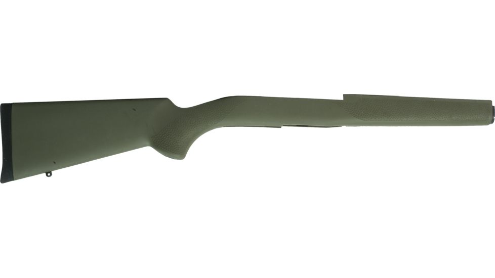 Hogue Rifle Stock - Ruger Mini 14/30, Ranch rifle w/ Post 180 Serial Numbers, OD Green 78200
