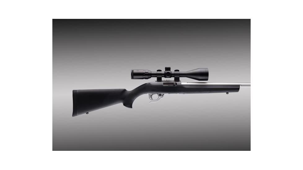 Hogue Ruger 10/22 Hard Nylon Stock with .920 Diameter Barrel Channel 22110