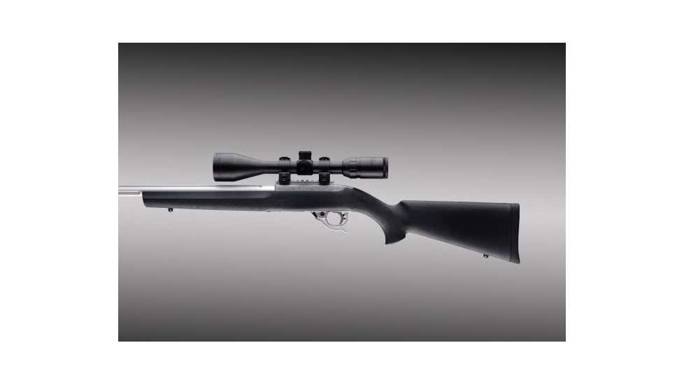 Hogue Ruger 10/22 Hard Nylon Stock with .920 Diameter Barrel Channel 22110