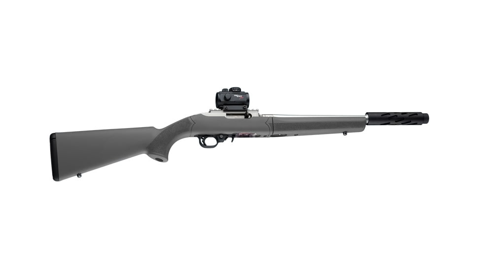 Hogue Ruger 10-22 Takedown Rubber Overmolded Stock w/ Standard Barrel Channel, Slate Grey, 21242