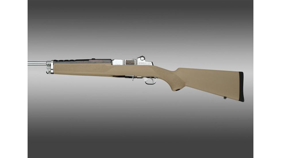 Hogue Ruger Mini 14/30 &amp; Ranch Rifle w/Post 180 Serial Numbers, Flat Dark Earth 78300