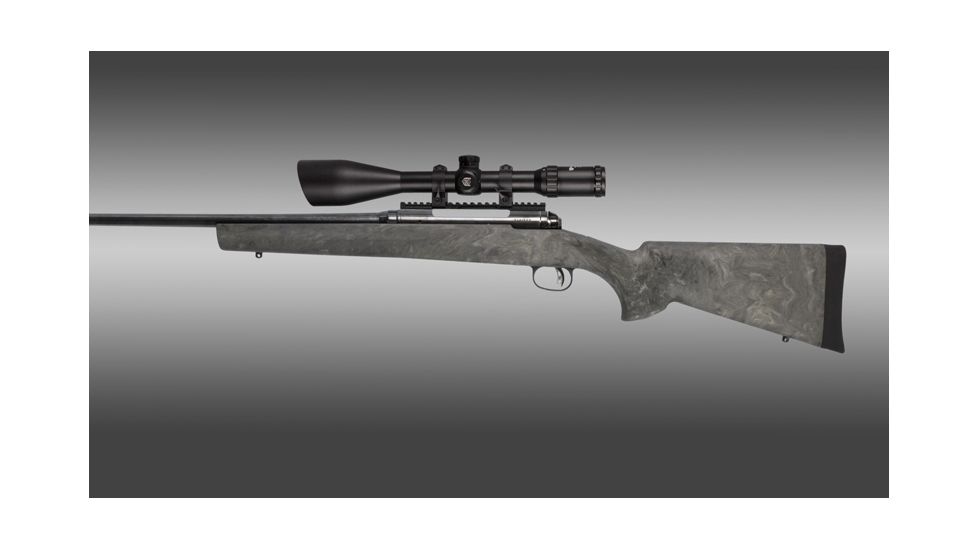 Hogue Savage 10, 11, 14 &amp; 16 Top Loading Box Mag Short Action Standard Barrel Full Bed Block Stock Ghillie Green 11806