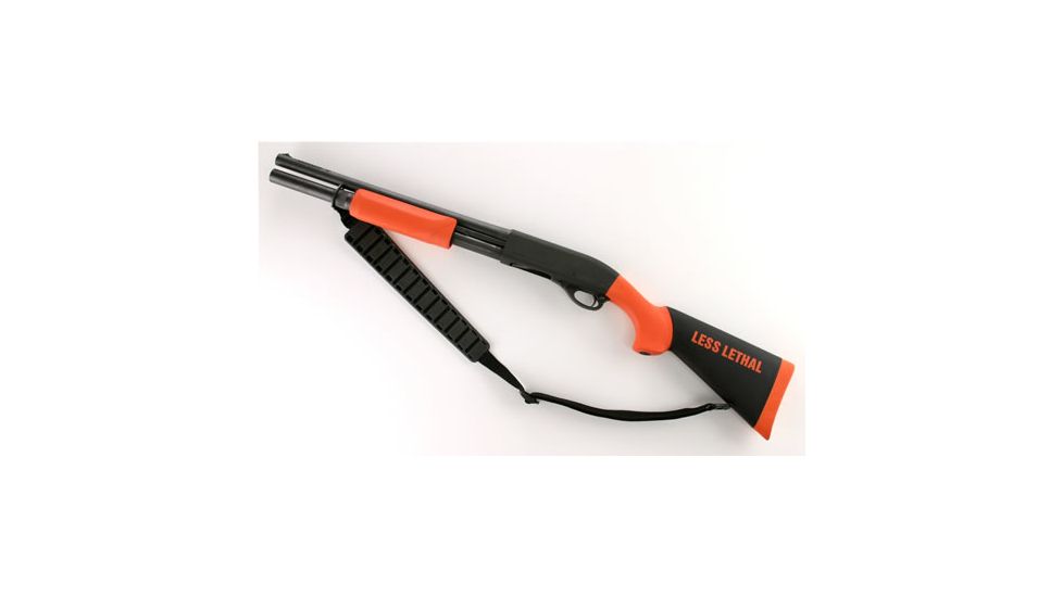Hogue Mossberg 500 Less Lethal Orange O.M. Shotgun Stk. w/forend 12" LOP 05052