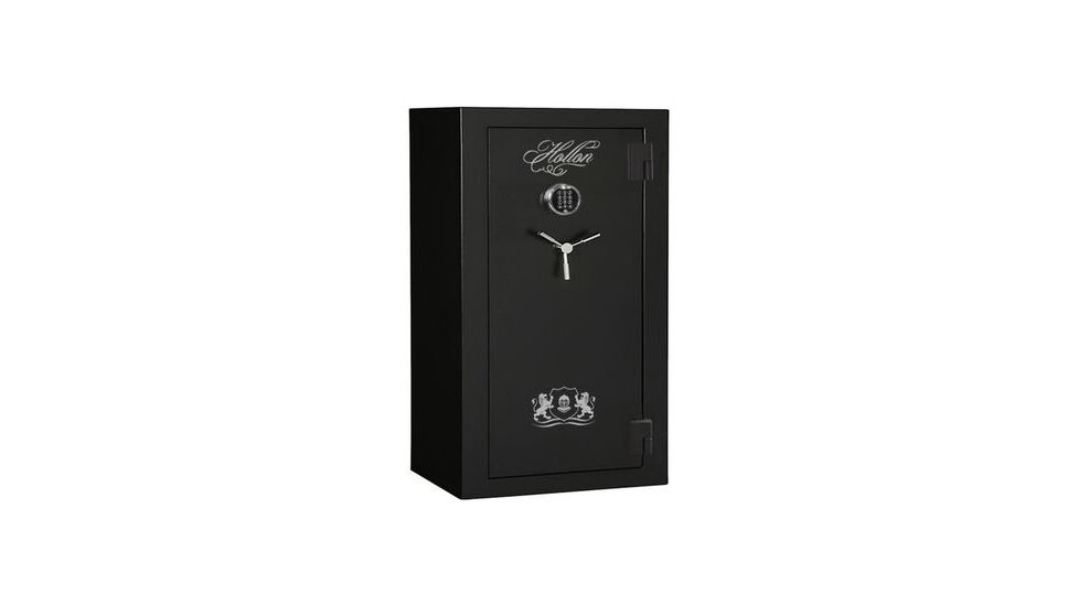 Hollon Safe Fireproof, Drill &amp; Ballistic Resistant Gun Safe w/ Sargent &amp; Greenleaf Type 1 Electronic Lock, Black, Large CS-36E