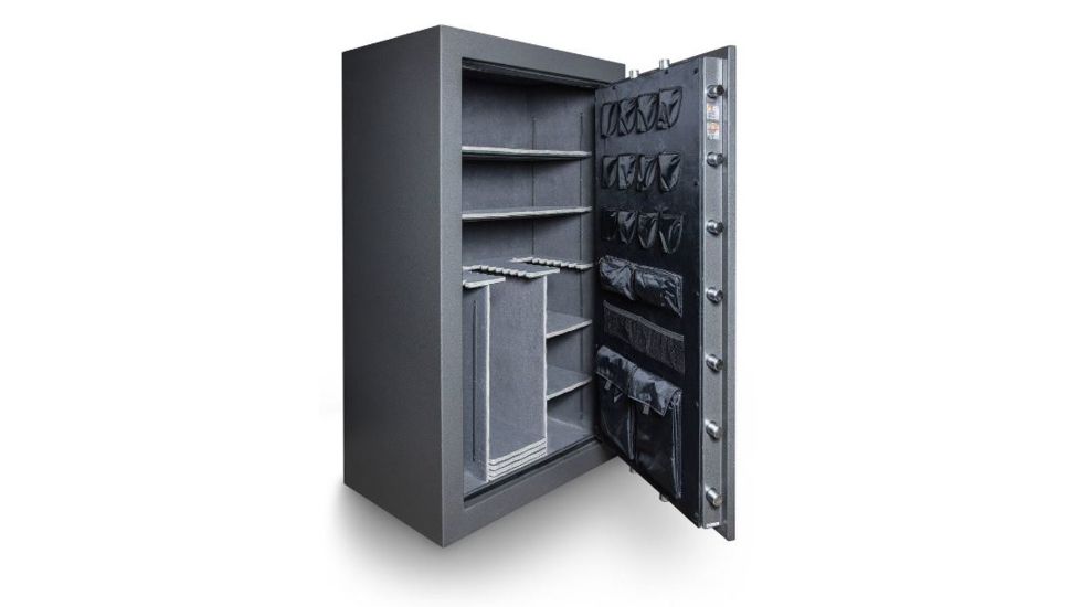Hollon Safe Hollon BHS-45E Black Hawk Gun Safe, Gray, Oversized BHS-45E