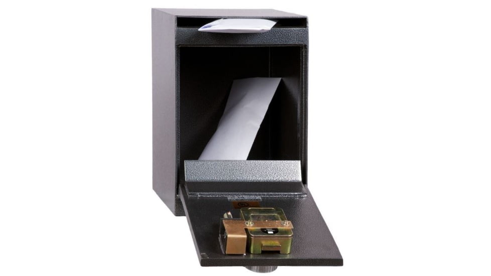 Hollon Safe Hollon HDS-03D Under Counter Drop Safe, Gray, Small HDS-03D